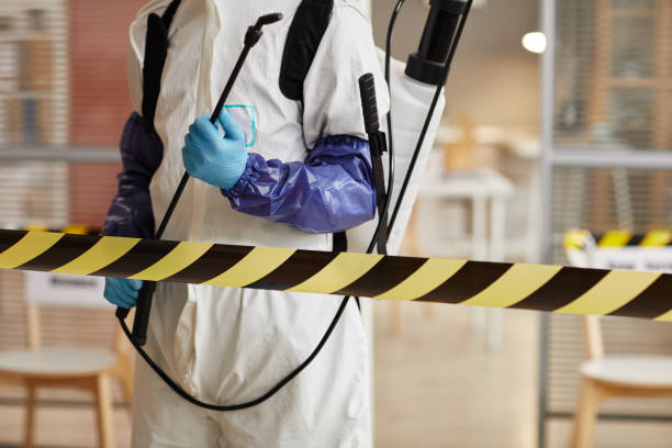 Professional Blood Cleanup technician working in Millburn, NJ